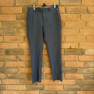 Bar III Men's Classic Gray Dress Pants 30w 30L Slim Fit